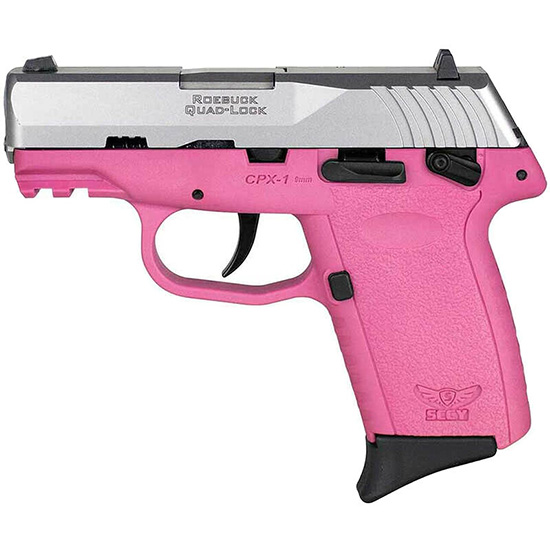 SCCY CPX-1 9MM PINK SS 2 10RD - Pistols